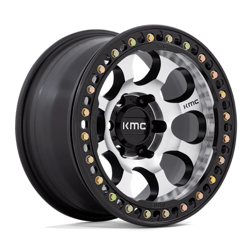 KM237 17X8.5 6X5.5 MACH-FC-BLK 0MM KMC