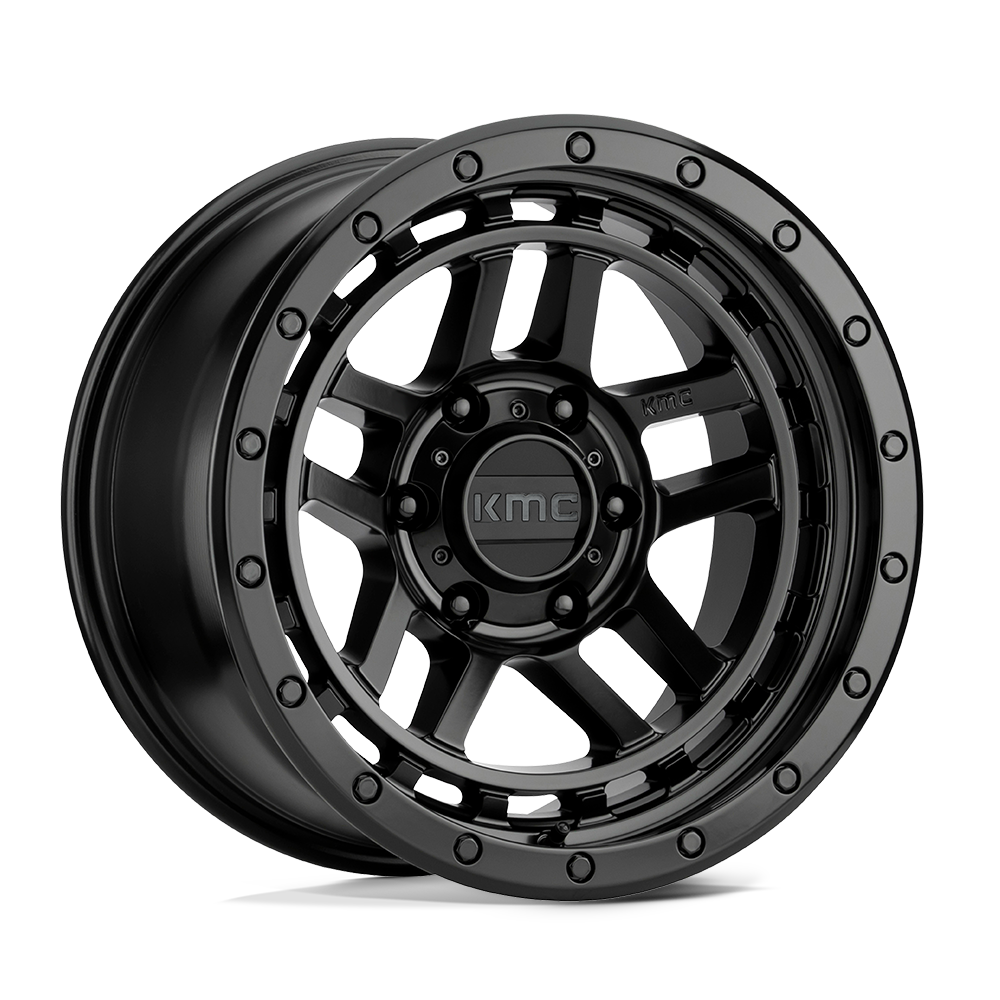 KM540 17X8.5 5X5.0 S-BLK 18MM KMC