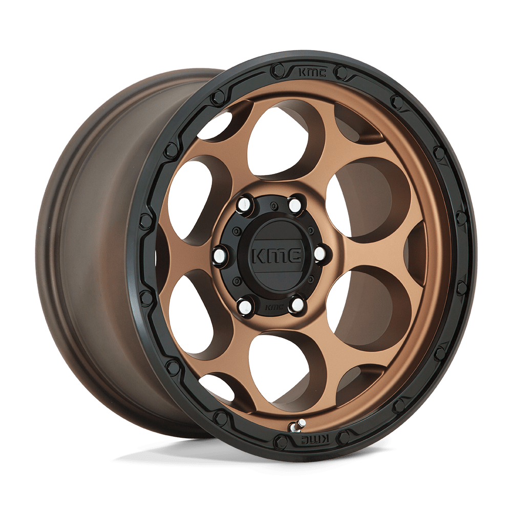 KM541 17X8.5 8X6.5 M-BRZ BLK LP 00MM KMC