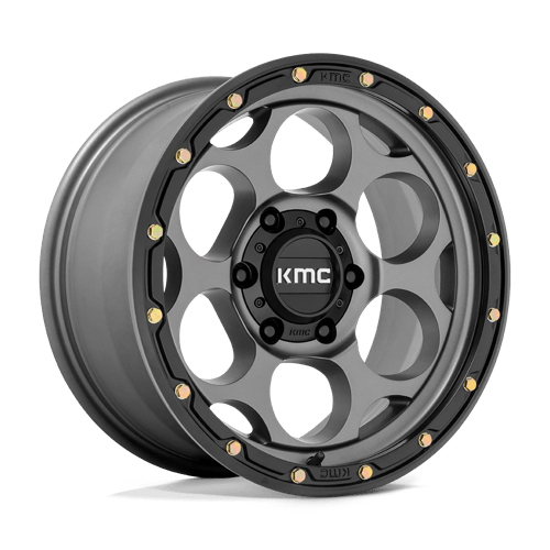 KM541 17X8.5 5X5.0 S-GRY BLK-LP 18MM KMC