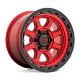 KM548 18X9 8X6.5 C-RED BLK-LP 18MM KMC