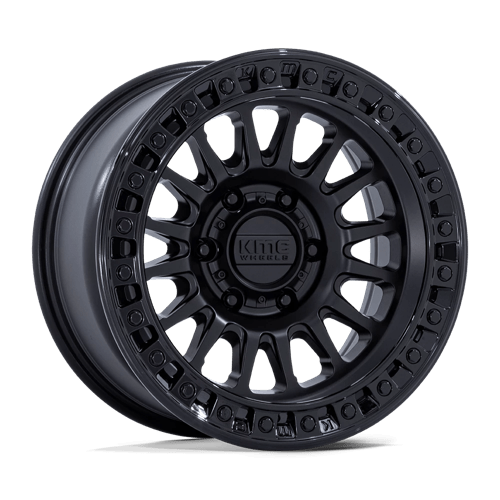 KM552 17X8.5 5X5.0 M-BLK G-BLK-LP 25MM KMC