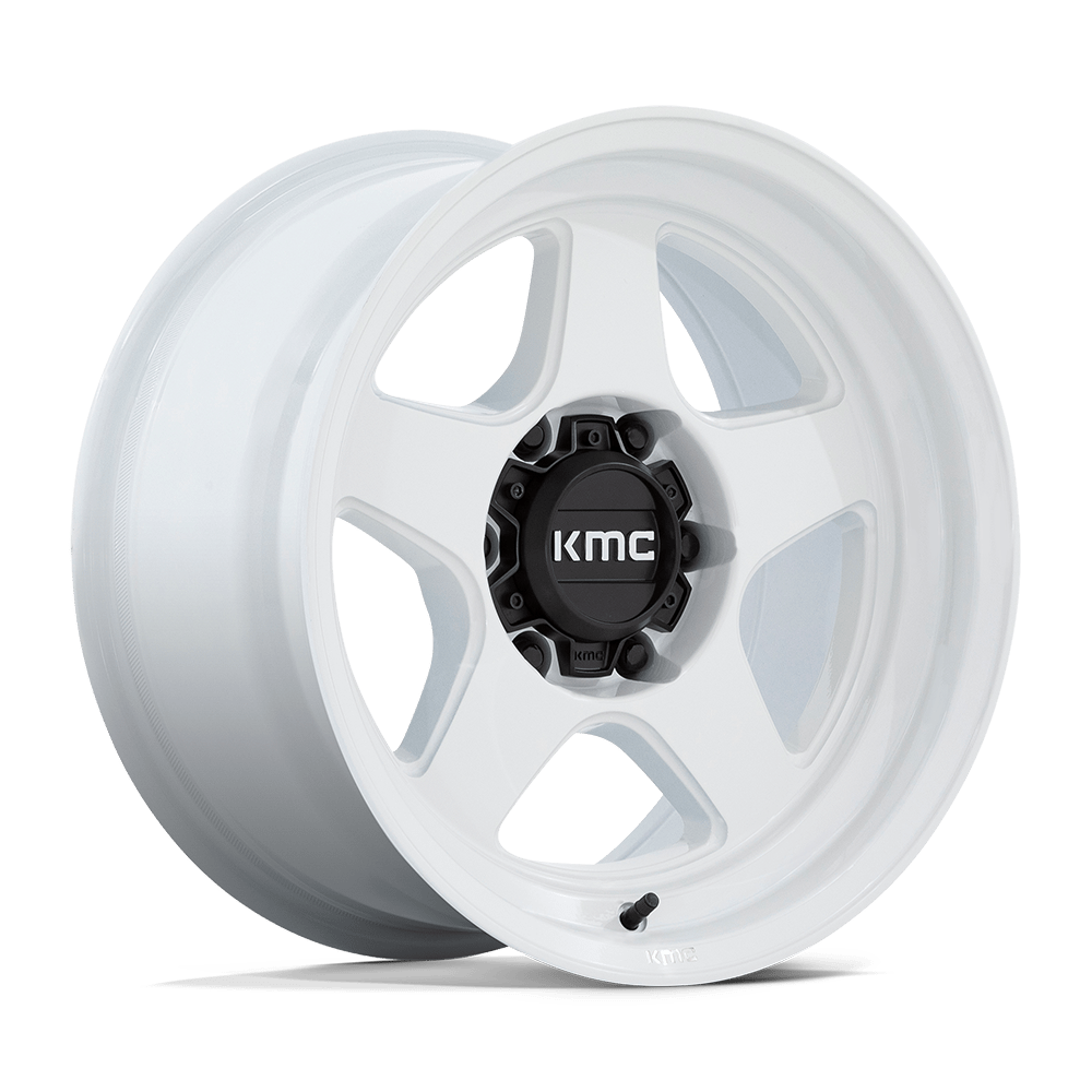 KM728 17X8.5 6X5.5 G-WHT -10MM KMC