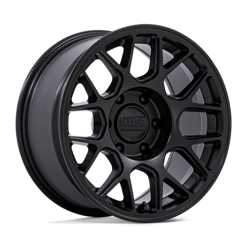 KM730 17X8.5 5X5.0 M-BLK 25MM KMC