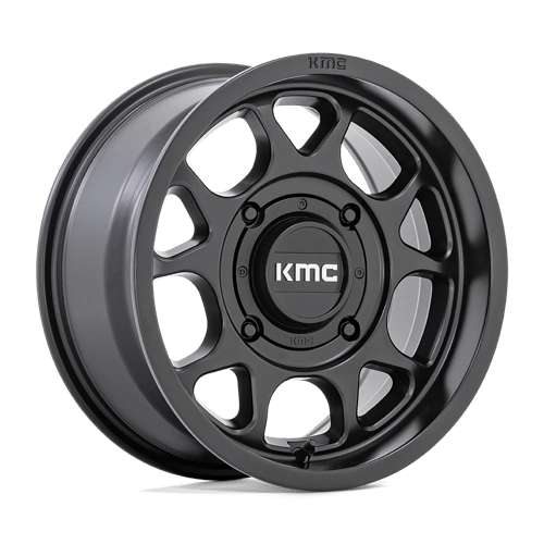 KS137 15X7 4X156 S-BLK 10MM KMC Powersports