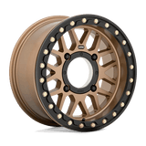 KS235 15X7 4X110 S-BRONZE 10MM KMC Powersports