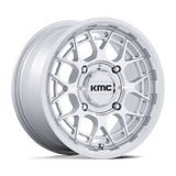 KS139 15X7 4X156 SLV-MACH 38MM KMC Powersports