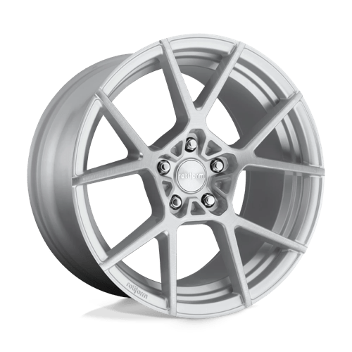 R138 19X8.5 5X112 GL-SLVR-BRSH 45MM Rotiform