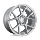 R138 19X8.5 5X112 GL-SLVR-BRSH 45MM Rotiform