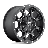 D517 17X9 6X135/5.5 MT-BLK-MIL 20MM Fuel 1PC