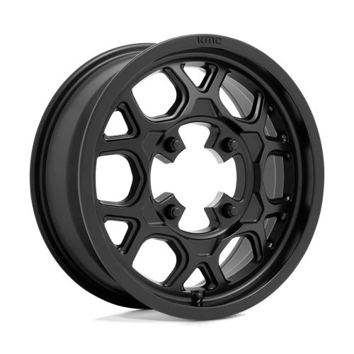 KS133 15X6 4X156 S-BLK 38MM KMC Powersports