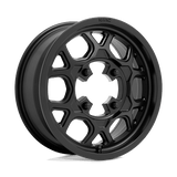 KS133 15X6 4X137 S-BLK 38MM KMC Powersports