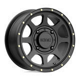 KS134 14X7 4X137 S-BLK 38MM KMC Powersports