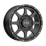 KS134 15X6 4X137 S-BLK 38MM KMC Powersports