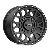 KS135 14X7 4X137 S-BLK 38MM KMC Powersports