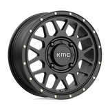 KS135 15X6 4X137 S-BLK 38MM KMC Powersports