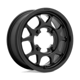 KS136 15X6 4X156 S-BLK 38MM KMC Powersports