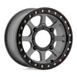 KS234 15X6 4X156 S-GRY 38MM KMC Powersports