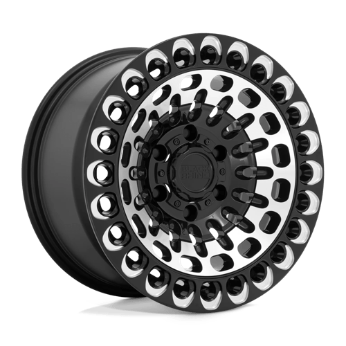 BRLBY 17X9.5 6X120 G-BLK MCH-FC MILL 12MM Black Rhino