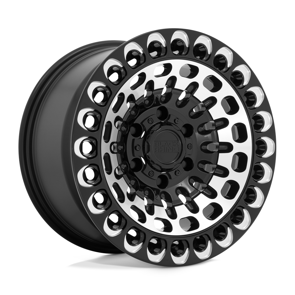 BRLBY 17X9.5 5X5.0 G-BLK MCH-FC MILL -18MM Black Rhino