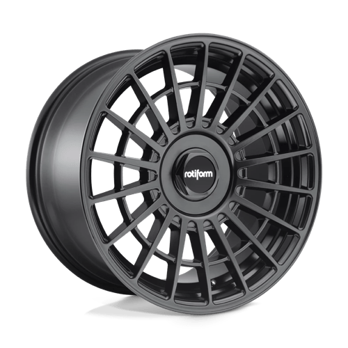 R142 17X9 BLANK MT-BLK 30MM (0-0) Rotiform