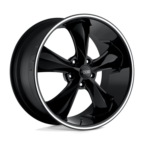 F104 18X8.5 5X4.5 GL-BLK-MIL 34MM Foose 1PC