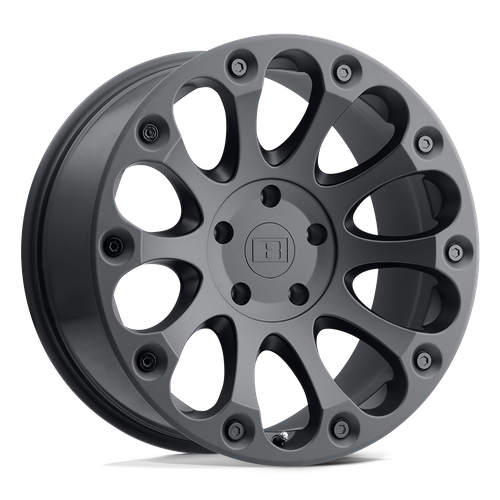 LELIM 16X8.5 5X5.0 M-BLK -24MM Level 8