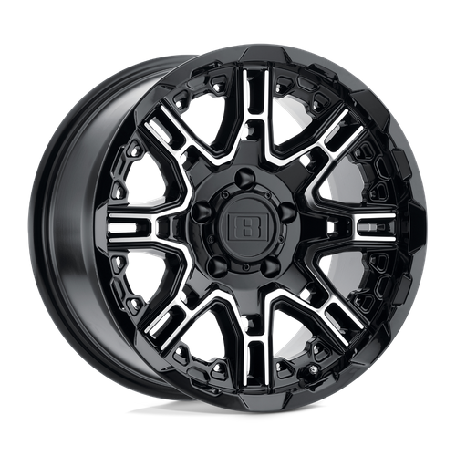 LELST 16X8.5 8X6.5 G-BK MCH-FC -10MM Level 8