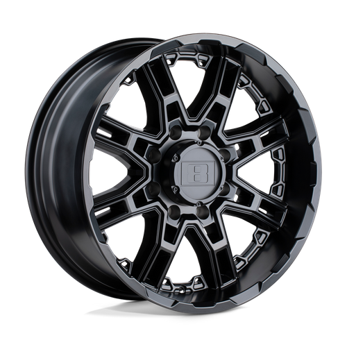 LELST 16X8.5 5X4.5 M-BLK -10MM Level 8