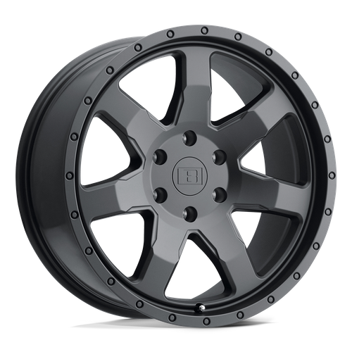 LESLM 17X8.5 6X132 M-BLK 12MM Level 8