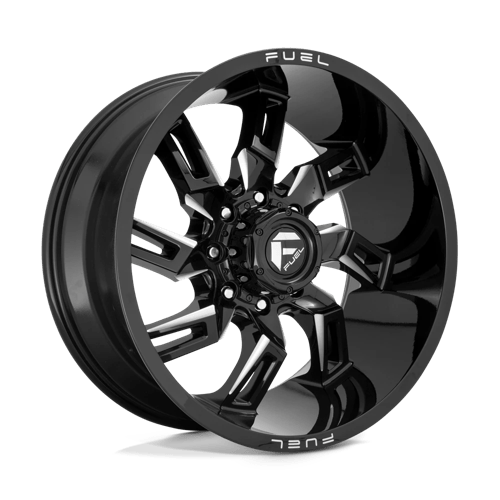 D747 20X10 5X5.5 GL-BLK-MIL -18MM Fuel 1PC