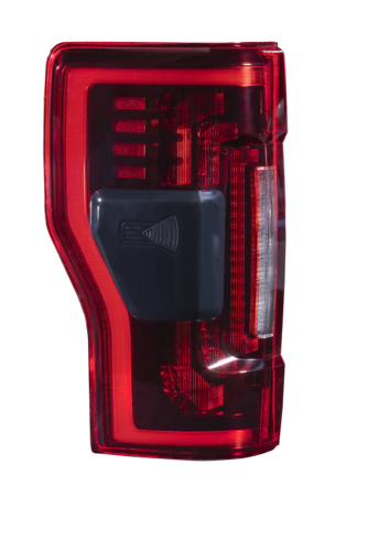 XB LED Tail Lights: Ford Super Duty (17-22) (Pair / Red) Morimoto