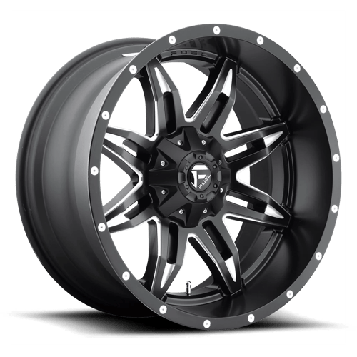 D567 15X10 5X4.5/4.75 MT-BLK-MIL -43MM Fuel 1PC