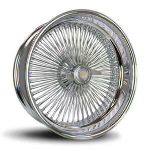 Luxor 20x8 Rev 150Spoke Wire Wheel Straight Lace AC Set of 4