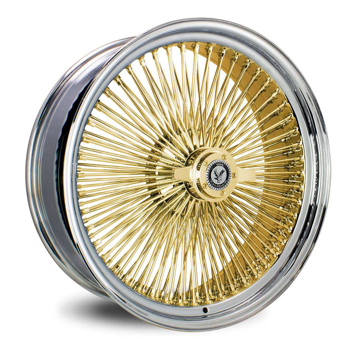 LUXOR 24x10 204 Spoke Gold Rims SET OF 4