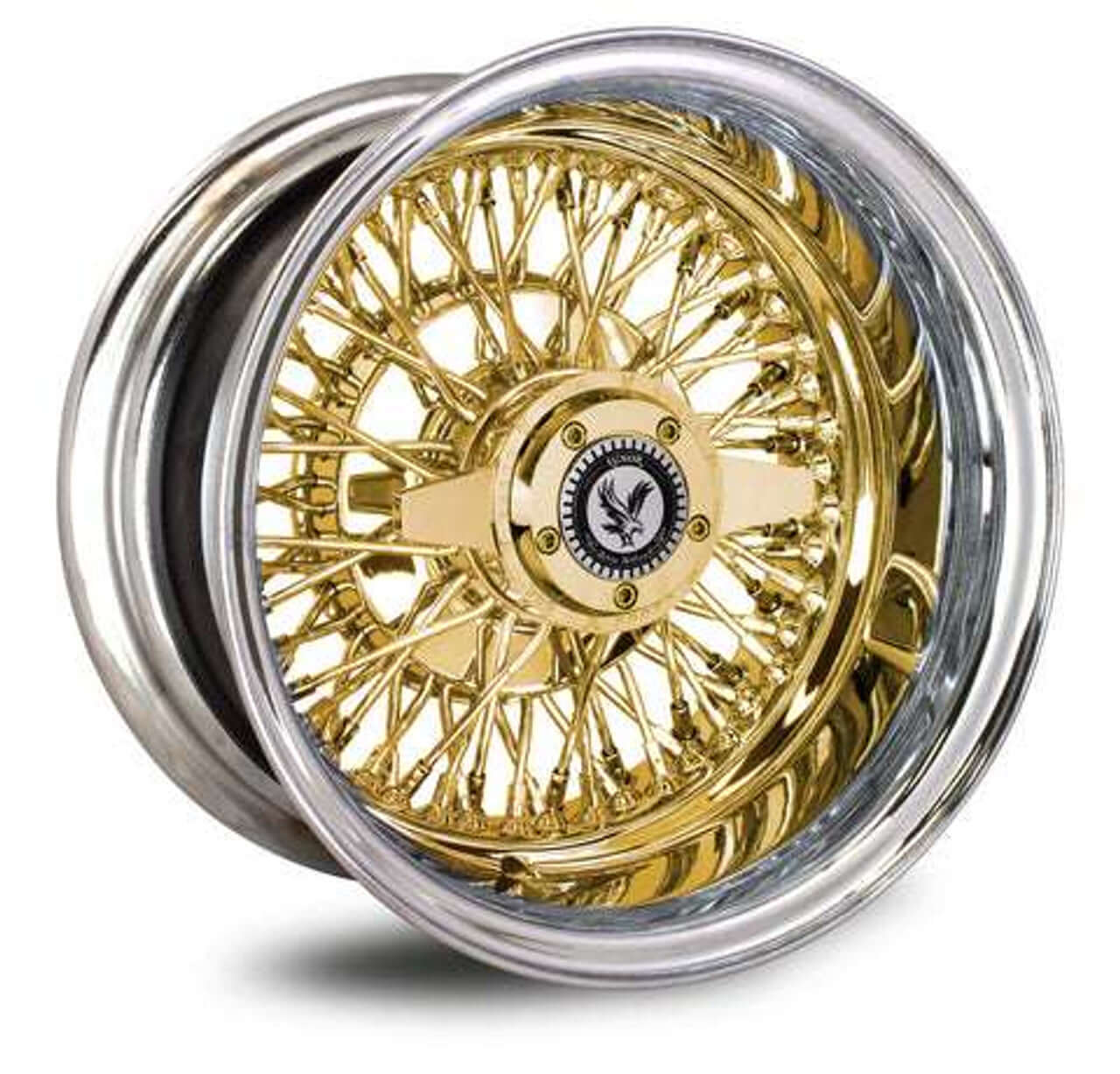 競輪 完組ホイール後輪 SUZUE PROMAXハブ・アラヤGOLDリム Luxor 13x5.5 Rev 72-Spoke Cross Lace Wire Wheel GC -Set of 4
