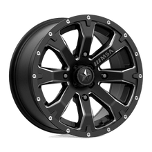 Load image into Gallery viewer, MA42 14X7 4X137 S-BLK MILL 10MM MSA Offroad Wheels