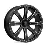 MA42 18X7 4X137 S-BLK MILL 10MM MSA Offroad Wheels