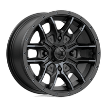 Load image into Gallery viewer, MA43 14X7 4X110 S-BLK TTCC 10MM MSA Offroad Wheels