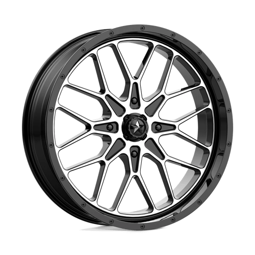 MA45 16X7 4X156 G-BLK MACH 10MM MSA Offroad Wheels