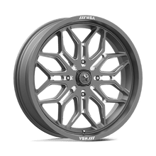 Load image into Gallery viewer, MA47 24X7 4X156 GNMTL-MILL 10MM MSA Offroad Wheels