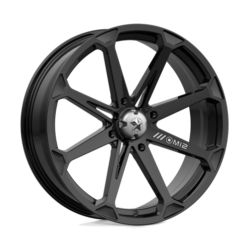 MA12 20X7 4X137 G-BLK 10MM MSA Offroad Wheels