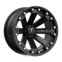 Load image into Gallery viewer, MA20 14X7 4X110 S-BLK -52MM MSA Offroad Wheels