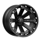 MA20 14X7 4X110 S-BLK -52MM MSA Offroad Wheels