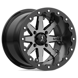 MA21 14X10 4X156 CHARCOAL -10MM MSA Offroad Wheels