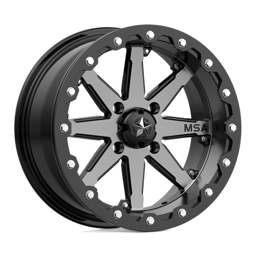 MA21 14X7 4X137 CHARCOAL 00MM MSA Offroad Wheels