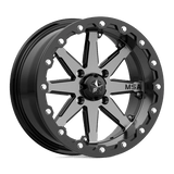 MA21 16X7 4X137 CHARCOAL 00MM MSA Offroad Wheels