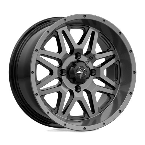 MA26 14X7 4X110 DARK TINT 00MM MSA Offroad Wheels