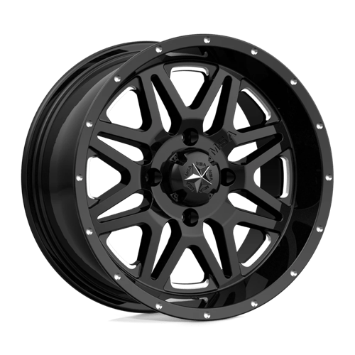 MA26 18X7 4X156 MILL G-BLK 00MM MSA Offroad Wheels