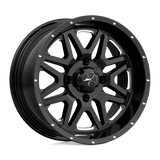 MA26 18X7 4X156 MILL G-BLK 00MM MSA Offroad Wheels